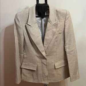 NWOT Richard Chai Love Elegant Beige Women's Blazer